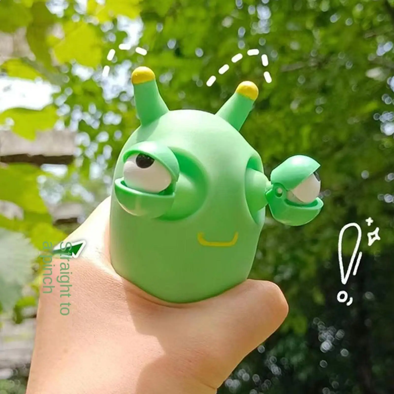 Squeeze Toys Worm Eye Pop Out Classroom Prizes Fun Gadgets Sensory Squeeze Toys For Boys Teens Kids Adults Employee Coworker