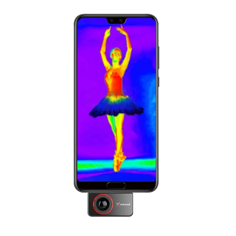 Infiray T3 Pro Thermal imager For Phone Android Type C Resolution 384x288 25Hz  Industrial water pipe inspection infrared camera