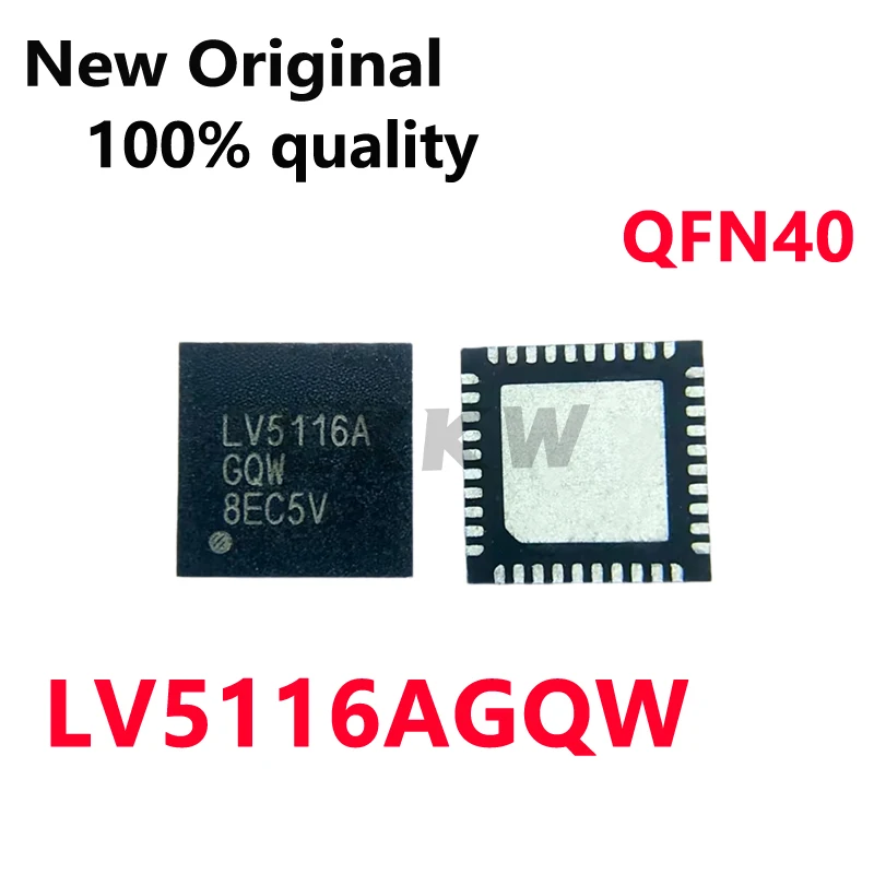 1/PCS New LV5116AGQW LV5116A GQW QFN40 Power management chip In Stock