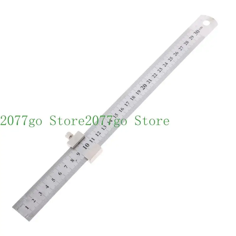 Y1UD Woodworking Scriber Marking Line Ruler Woodworking Ruler Measuring Tool Marking