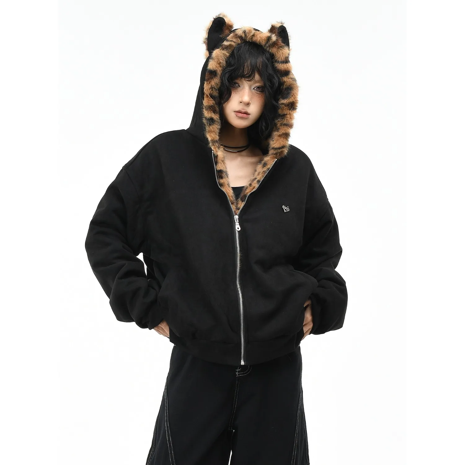 

Мужские зимние теплые пуховики с натуральным меховым воротником, ветрозащитные, непромокаемые, рабочие куртки-карго, разноцветные