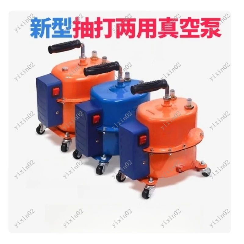 Automotive AC Vacuum Pump Small Maintenance Tool Kit Refrigerant Meter for Air Conditioning Gas Injection