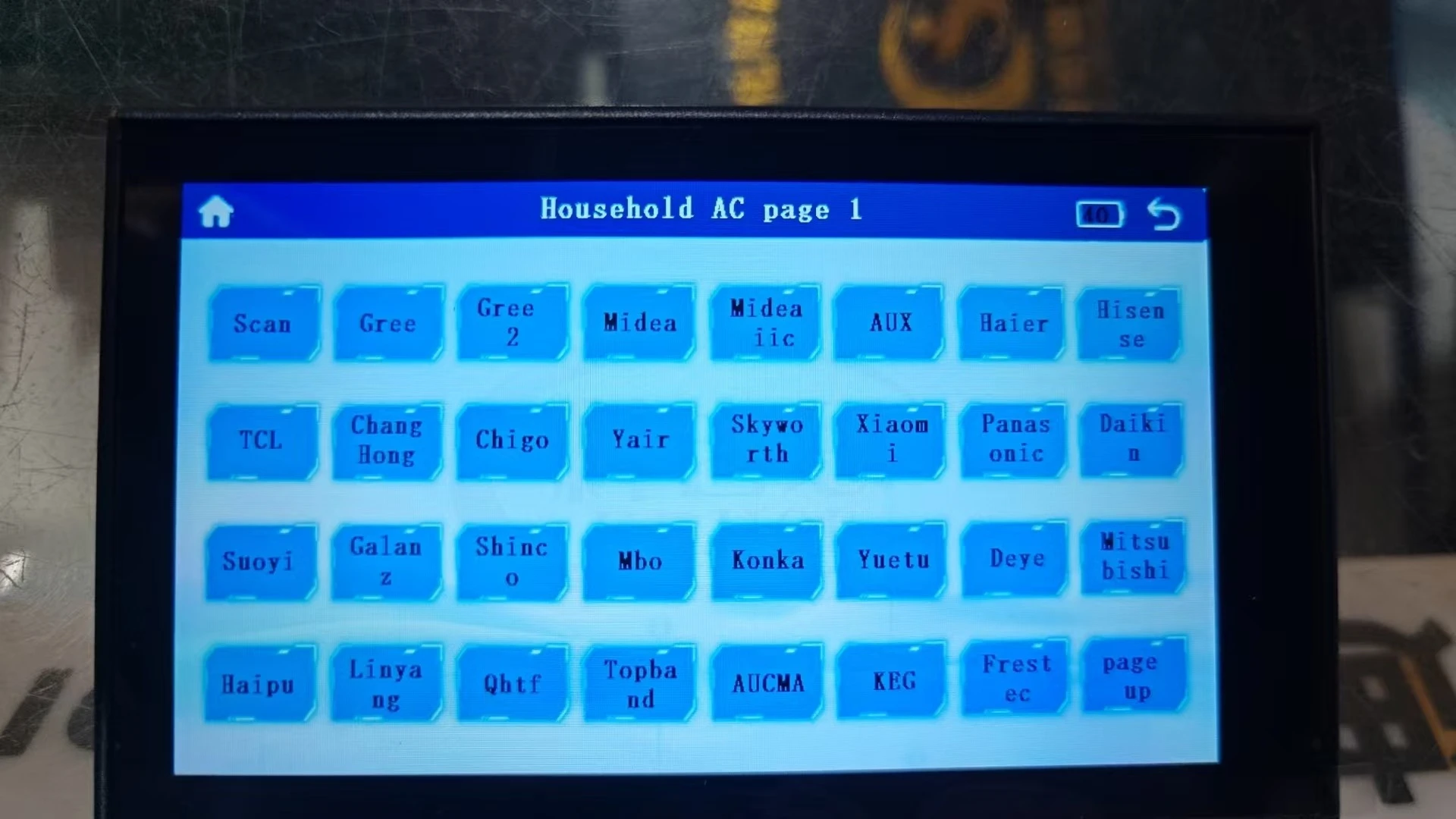 كاشف مكيف الهواء العاكس من Kejis Zhizun، مكيف الهواء المنزلي: آلة خارجية تدعم 130 + علامات تجارية