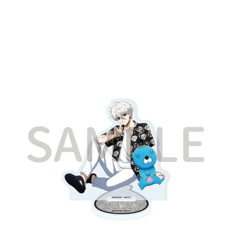 Acrylic Standee-Bonobono Anime 15CM Acrylic Standing Sign Board Keychain Chipmunk Raccoon Fishing Cat FACTORY STORE Desk Decor