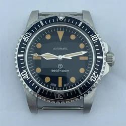 39.5mm Diver Retro watch sapphire crystal or Acrylic glass Milsubmariner Men Watch  NH35 Automatic Milsub Vintage Watches