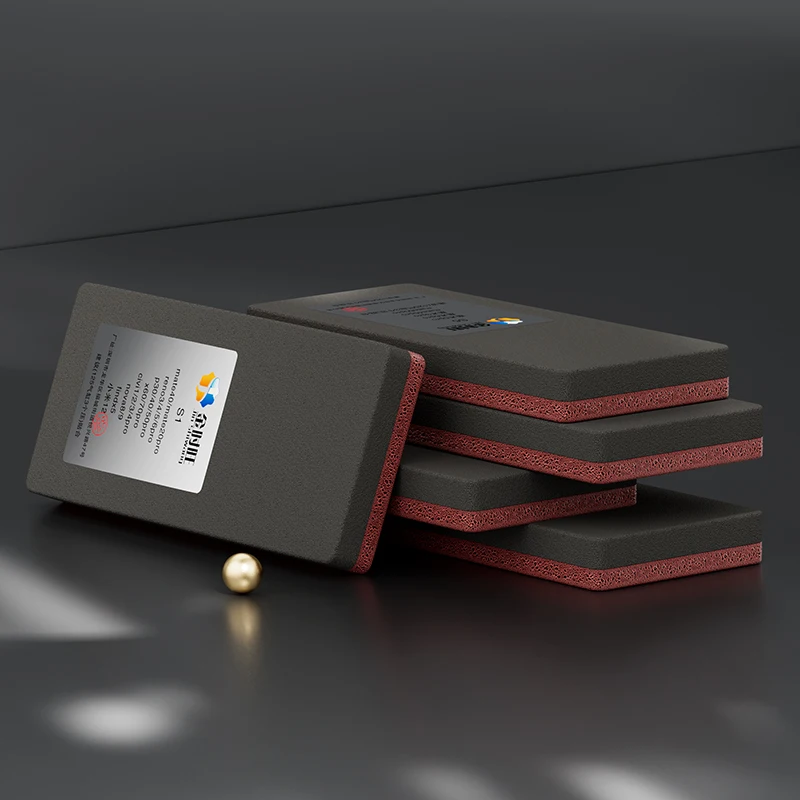 1 buah bantalan fit layar lengkung, tikar spons tahan ledakan lembut dan cepat untuk layar lcd Huawei Samsung Xiaomi laminating