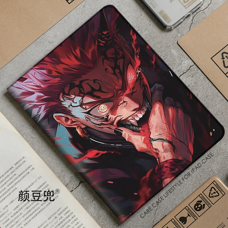 

Itadori Yuji Anime Jujutsu Kaisen Ryomen Sukuna For iPad 10.2 9th Mini 6 5 Case Luxury Silicone For iPad Air4 5 iPad Pro 11 12.9