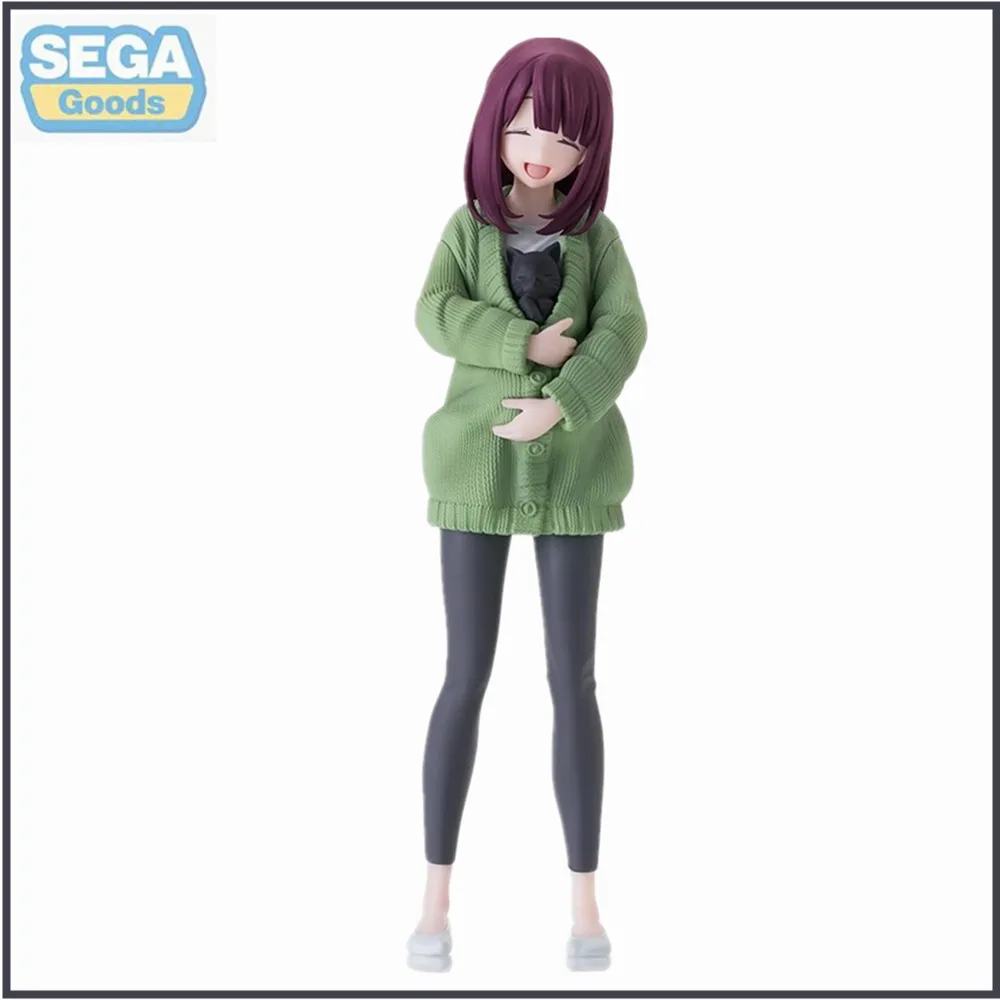 In Stock Original Bandai Anime Figure SEGA Yuru Camp Toki Ayano Action Figurine Collector Toys Model Doll Gifts