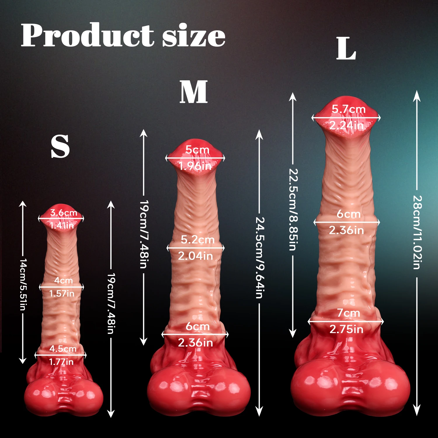 Horse Dildos Huge Silicone Monster Penis Anal Plug Soft Anal Toys Masturbator Animal Dick Lesbian Buttplug Gay Sex Tools Cock - view 6
