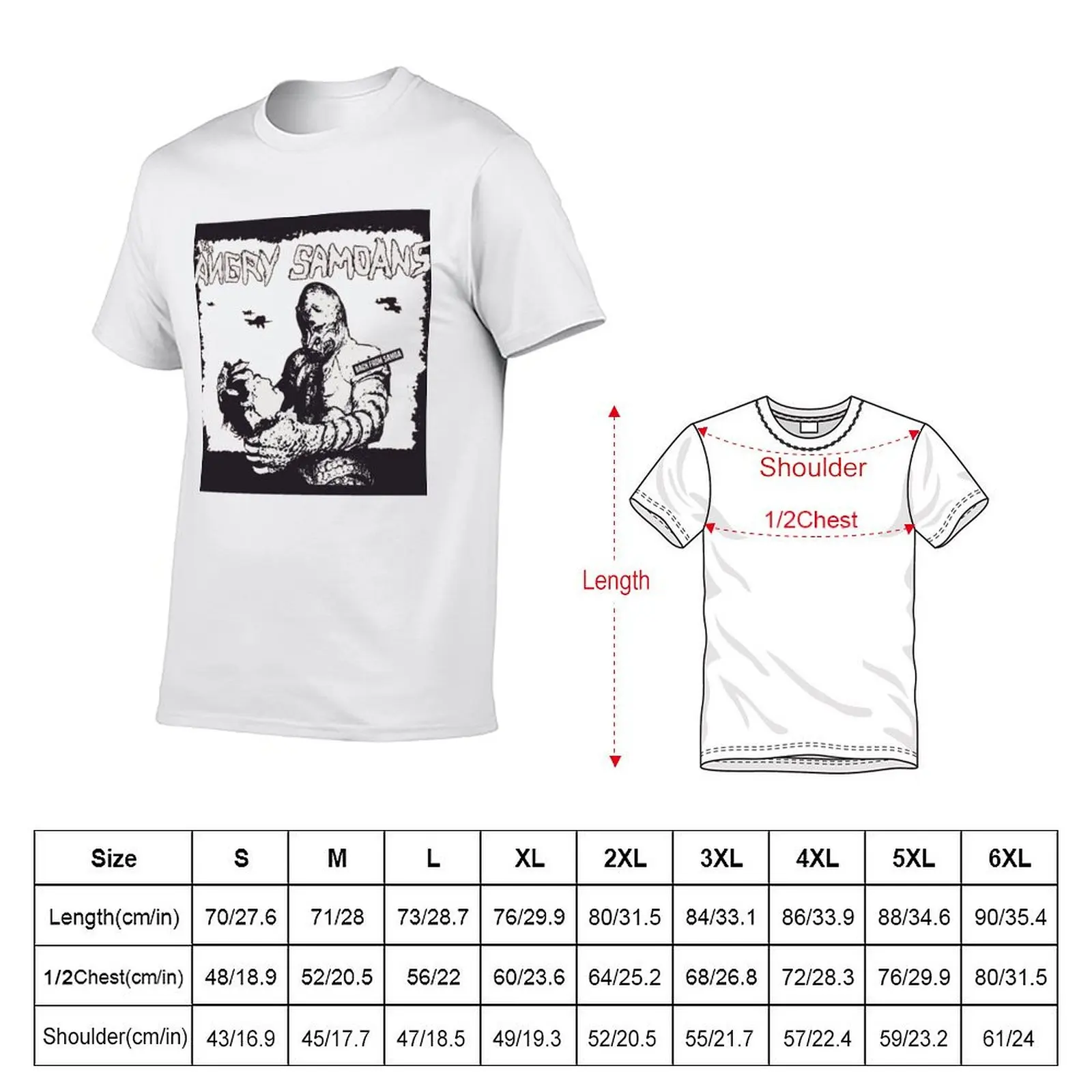 The Angry Samoans T-Shirt essential t shirt anime t shirts for man T-Shirt