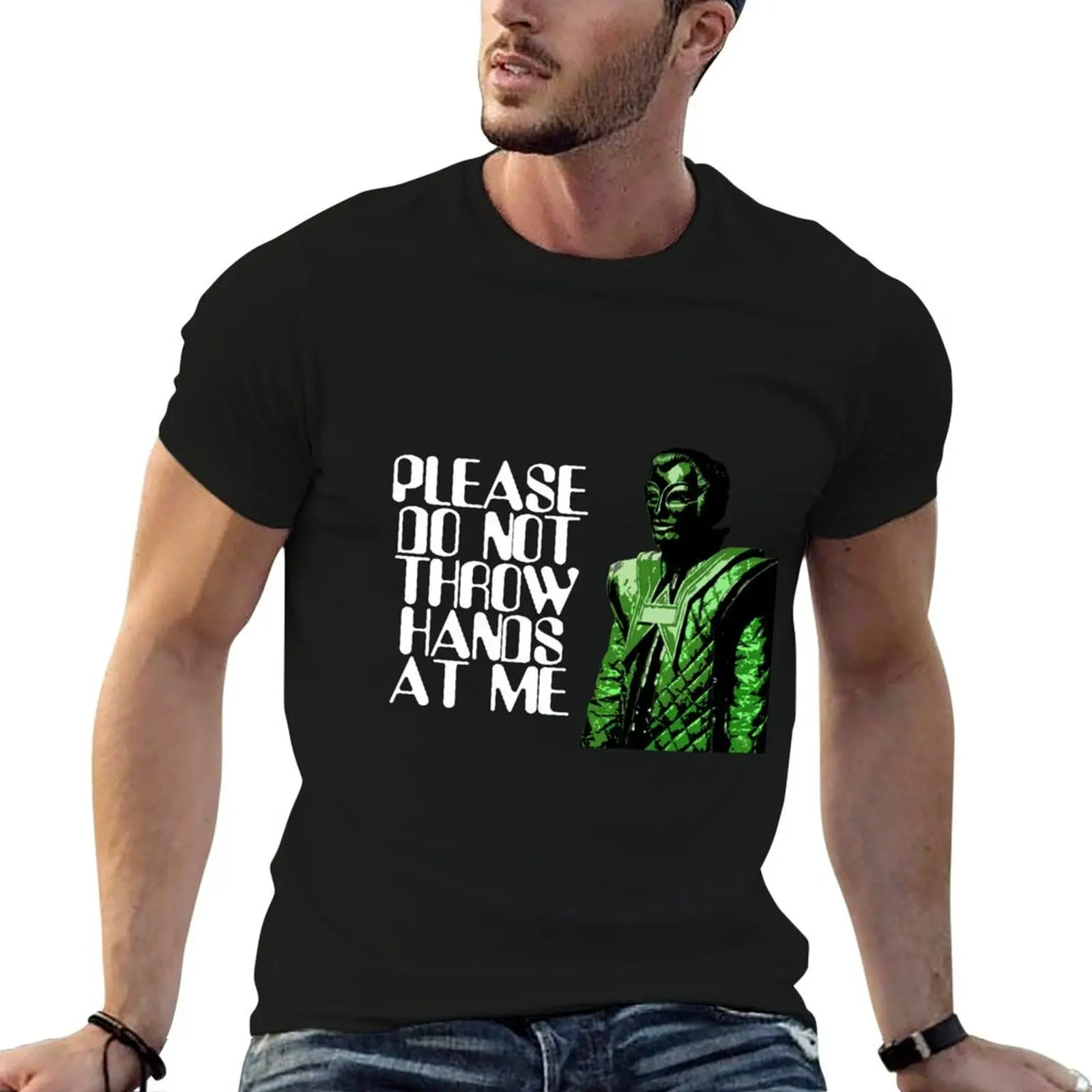 Please Do Not Throw Hands At Me T-Shirt man tshirt man t shirts for men casual t shirts for man graphic funny T-shirt