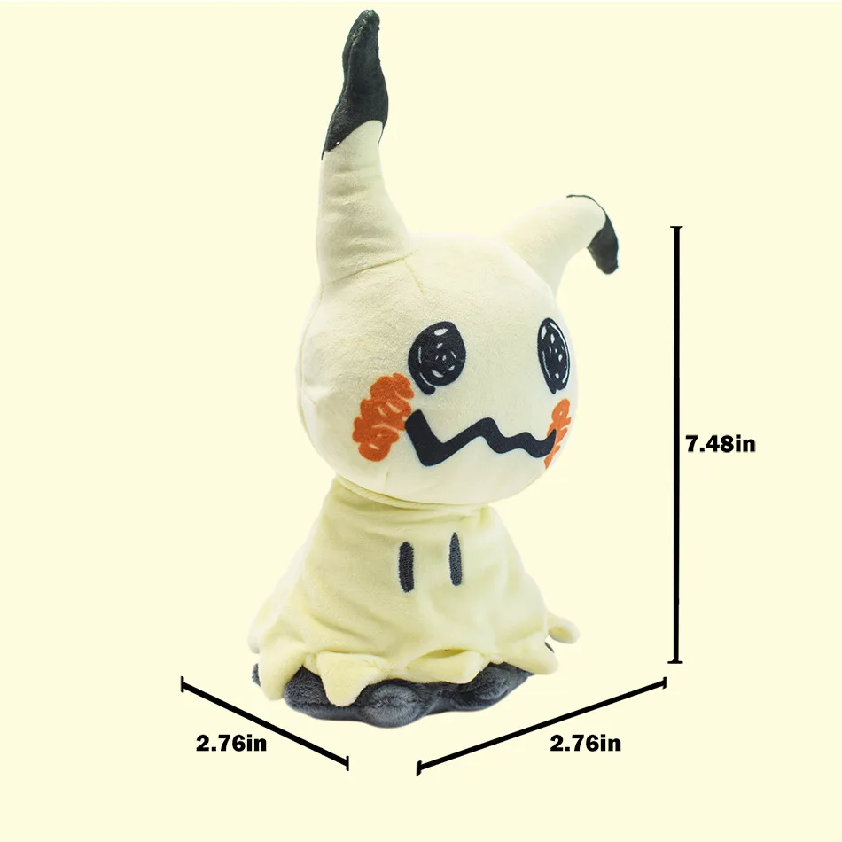 20cm Cartoon Anime Pokemon Mimikyu Action Figure Toys Soft Pillow Dolls Room Sofa Decor for Children Birthday Festival Gift