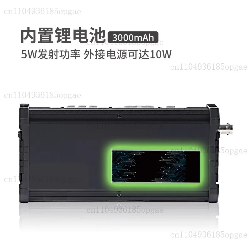 راديو الموجات القصيرة X6100 جهاز إرسال واستقبال محمول لجميع الأوضاع مع هوائي مدمج HF/50 ميجا هرتز #4