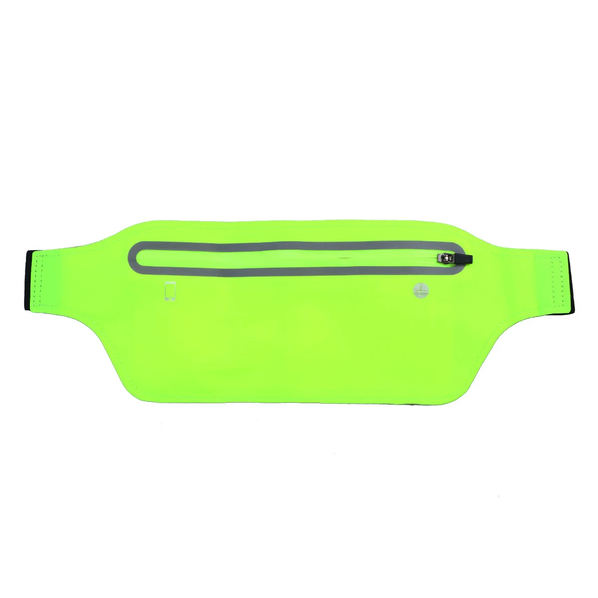 Тонкий светоотражающий поясной ремень для бега, ультратонкий легкий водостойкий чехол для бега, держатель для телефона для прогулок и пеших прогулок