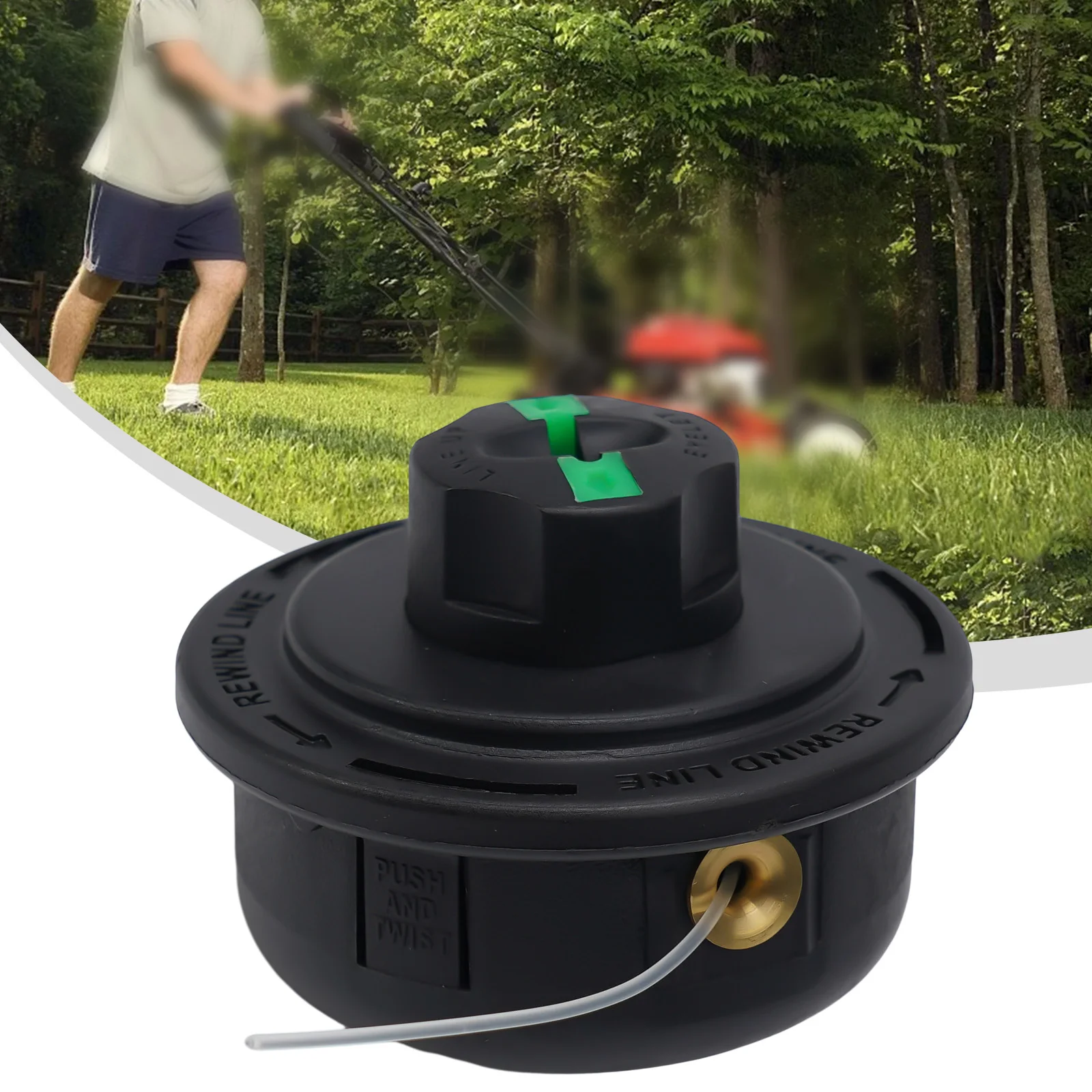 

Lawn Mower Feed Head Gardening Accessories Lawn Mower Head Mowing Head Kit Replacement Trimmer Head High Quality Trimmer Head