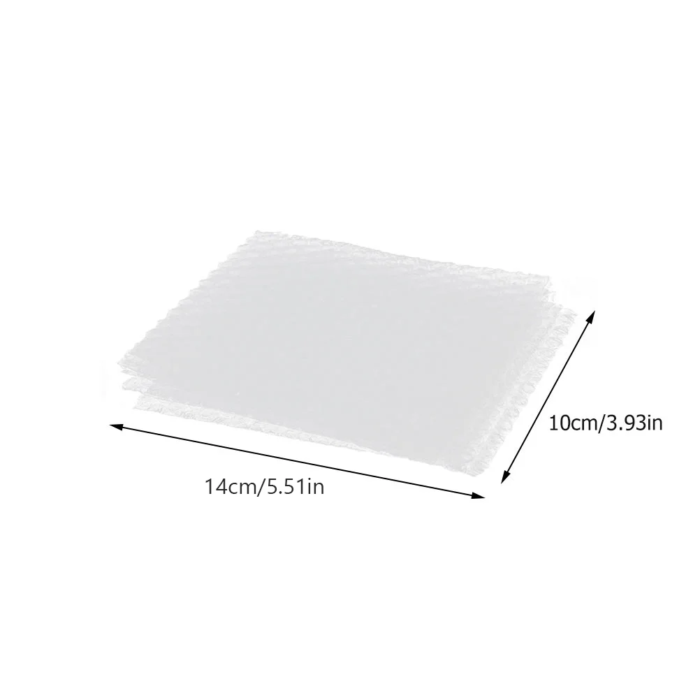 200 Pcs Double-sided Bubble Film Bag Clear Envelope Envelopes Packing Environmental Protection Material for Packages Mailers