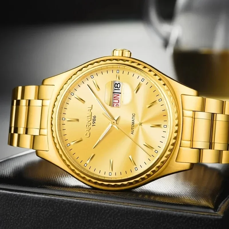 IW Carnival Male Mechanical Wrist Watches Automatic Movement Sapphire Mirror Accessories For Men Luxury Brands Waterproof Watch