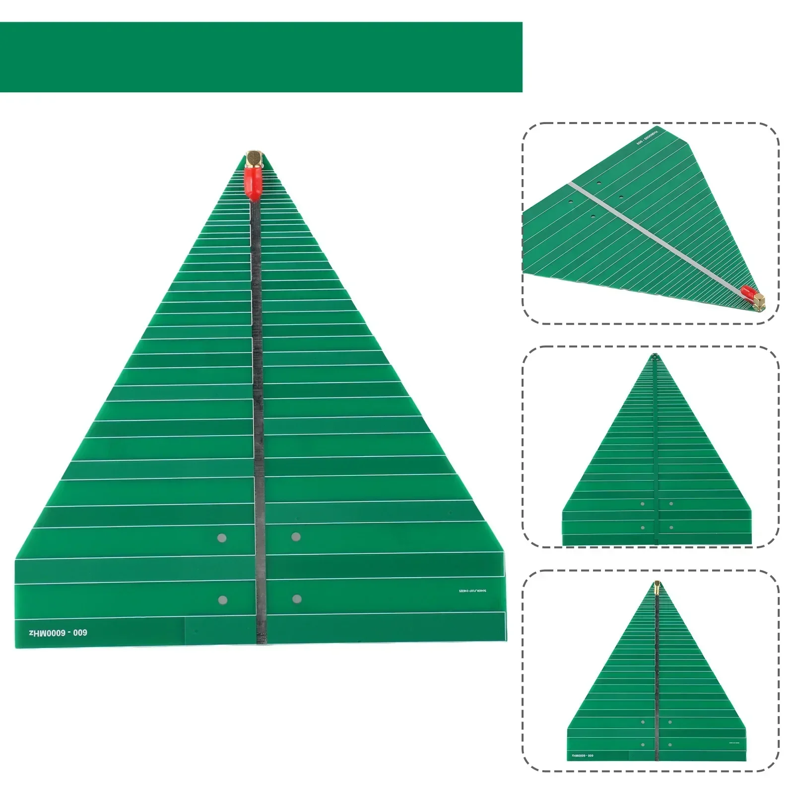 New Log-periodic Antenna 6-7dB Antenna Versatile Applications 600‑6000MHz Transmitting Antenna Ultra Wideband Printed