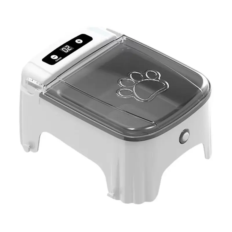 

ABDJ-Pet Feeder Automatic Cat Dog Slow Food Machine Timed Automatic Lid Opening Cat Food Dispenser Cat Dog Bowl