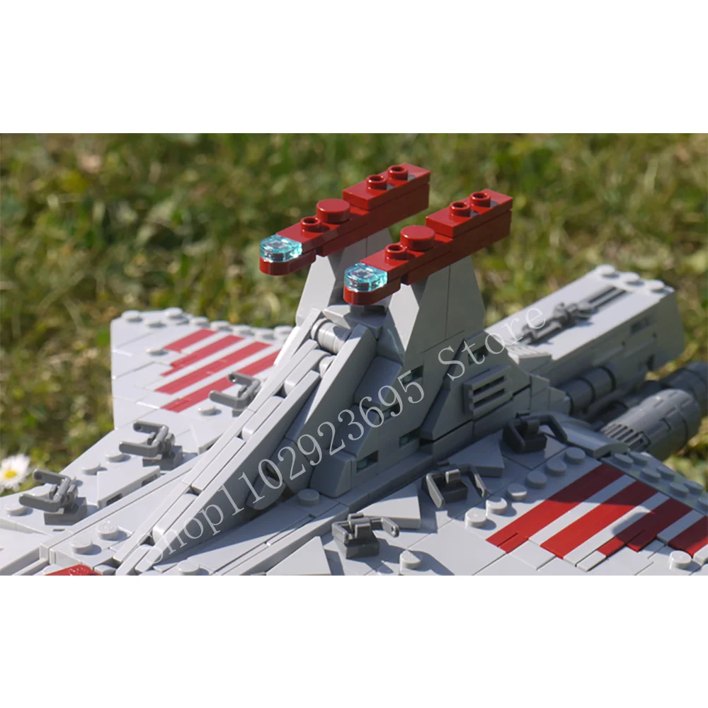 Moc Ucs Venator-Class Star Attack Cruiser Republic Destroyer Buidling Blocks Bricks Diy Children Toys Holiday Gifts Fit 75356