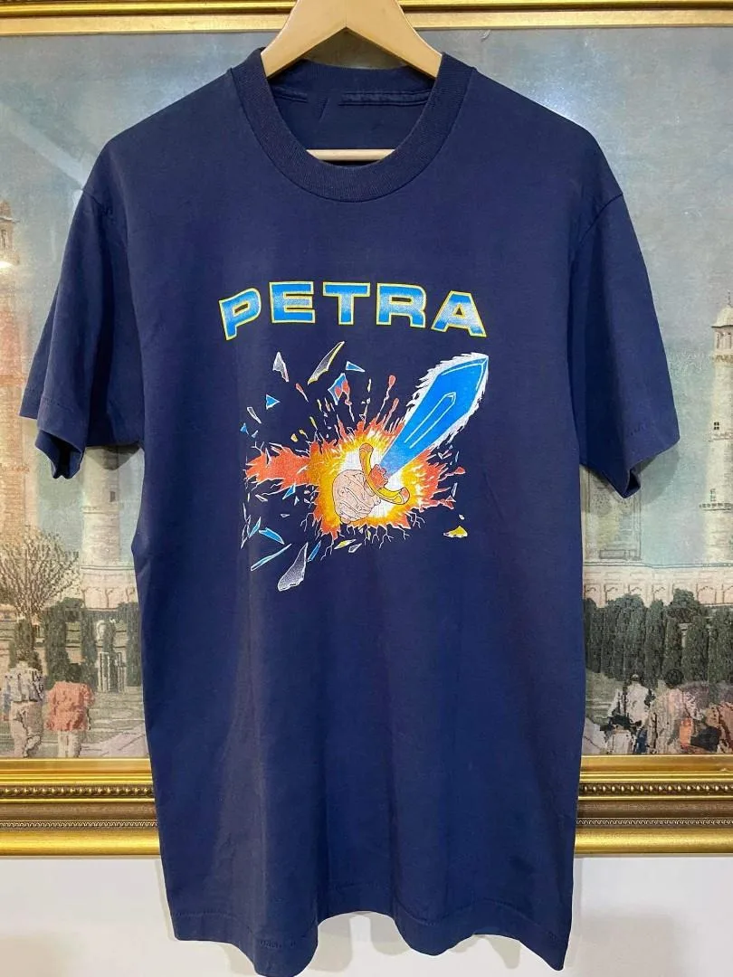 

Hot Petra Christian Rock Band Black Color Cotton Shirt 1side Adults TT738