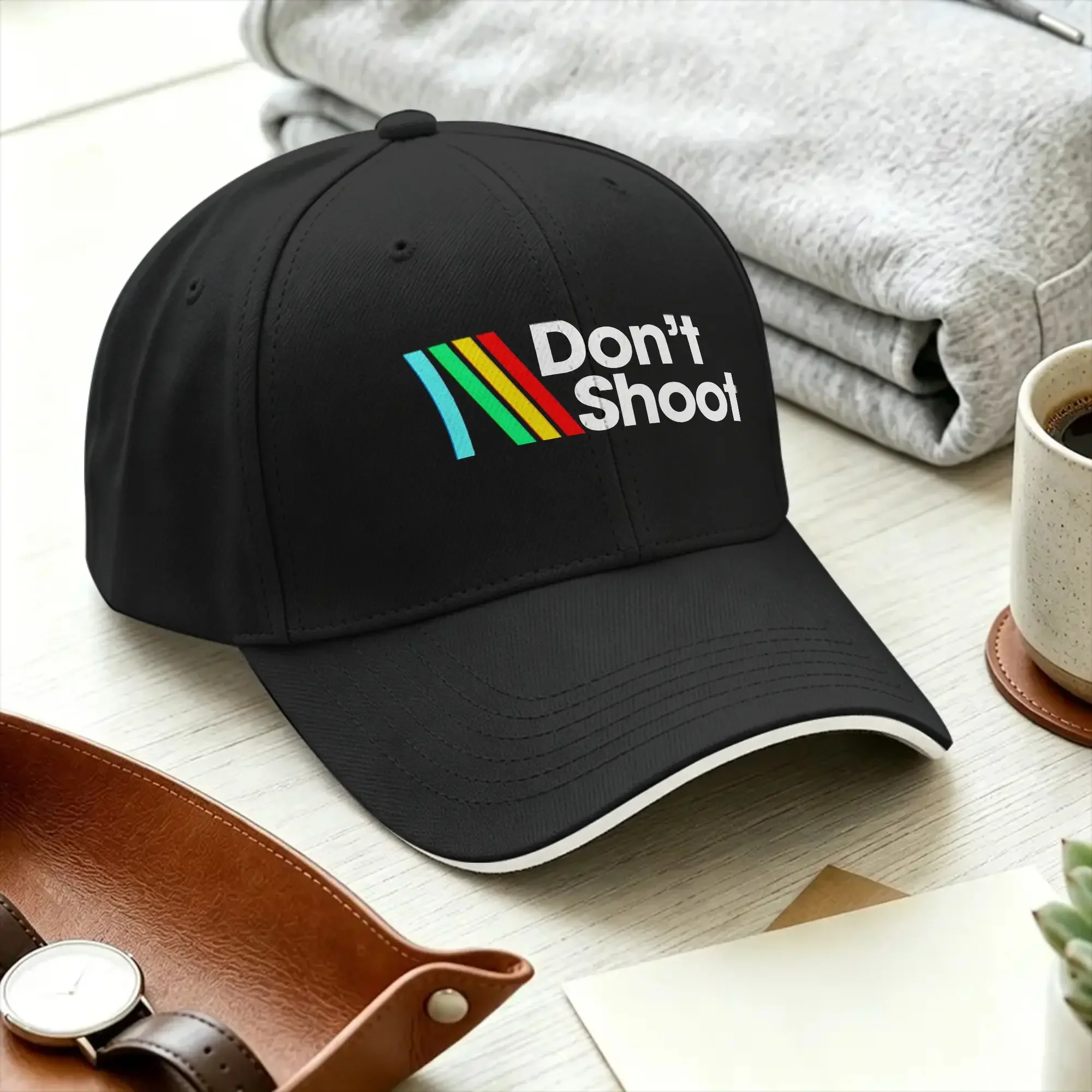 Dont Shoot Im Friendly Sun Baseball Cap Summer Casual Trucker Hat For Unisex Men Kpop Rock Baseball Caps
