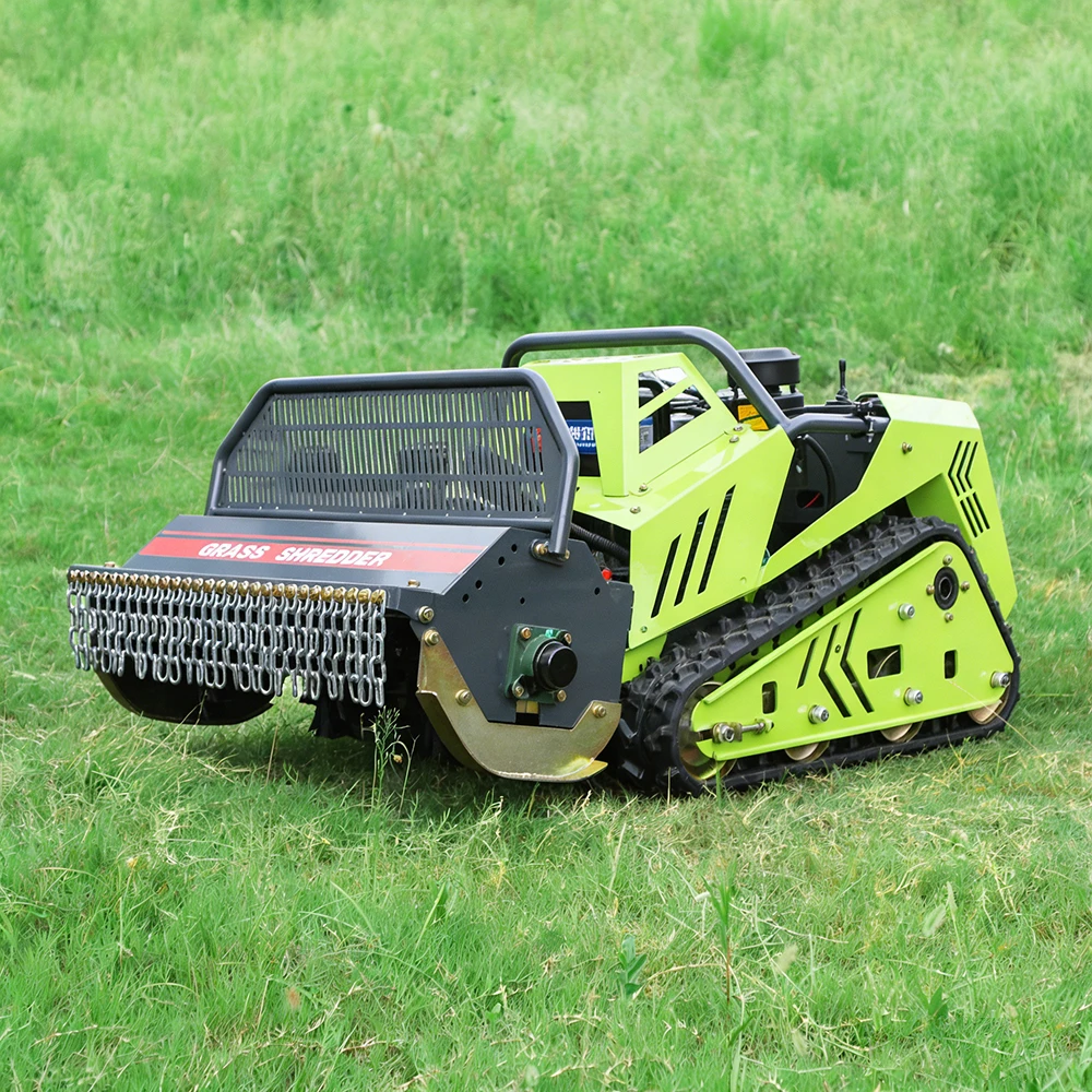 550 600 800 Factory Cheap Price Grass Robot Slope Crawler Remote Control Lawn Mower With Self-Propelled Efficient Weeding