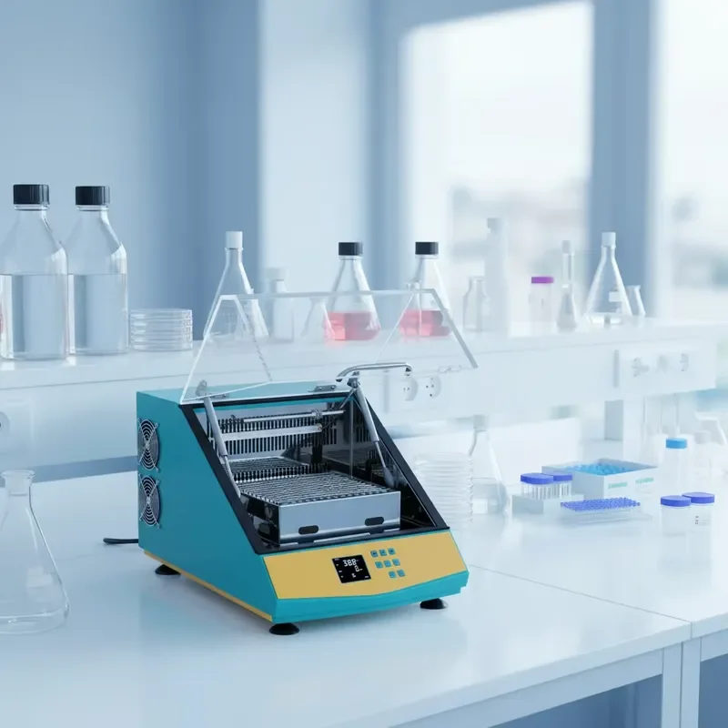 HouYuan Benchtop Shaker with 22L/50L/80L Volumes RT+5-60 Temperature Control & 20-300rpm Rotation