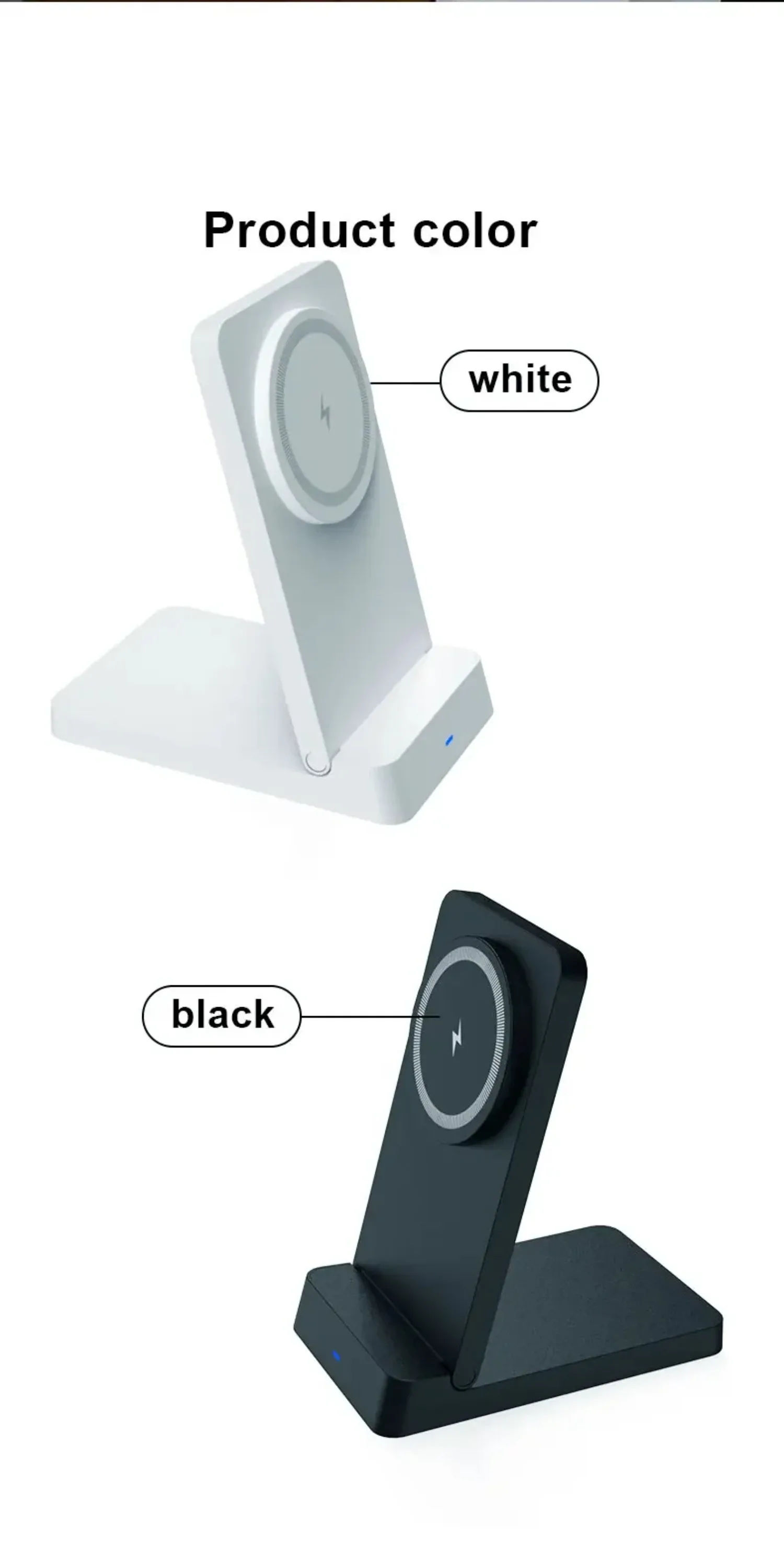 Foldable Magnetic Wireless Charging Stand Auto Adsorption Anti-slip for Desktop Office Home Travel for iPhone17 16 15 14 Charger