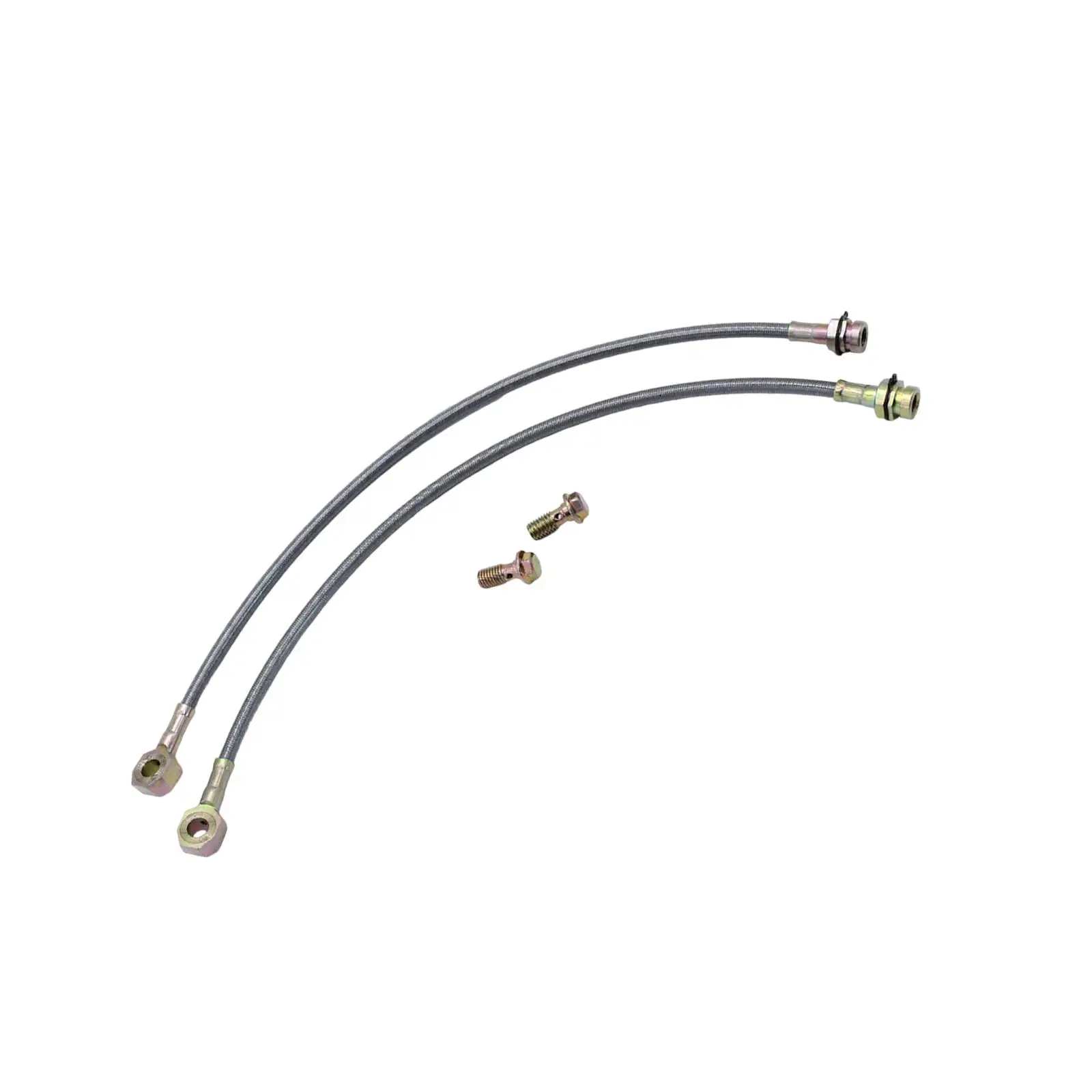 Stainless Steel Braided Brake Hose Durable Disc Brake Line Kit Automotive Brake Accessories for GM a F X Body
