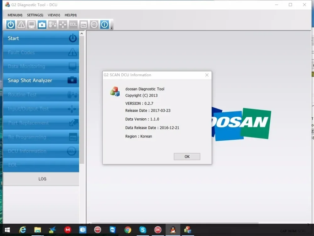 Doosan Diagnostic Tool DDT Software Package 2024+Keygen