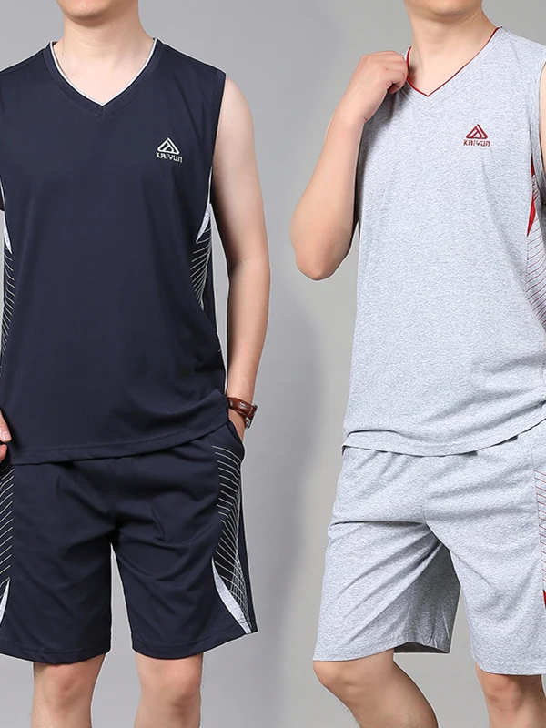 

Loose Cotton Sportswear Set Casual Running Suit Svel Tank Top orts Breathable Summer Youth Fitn Baskeall orm