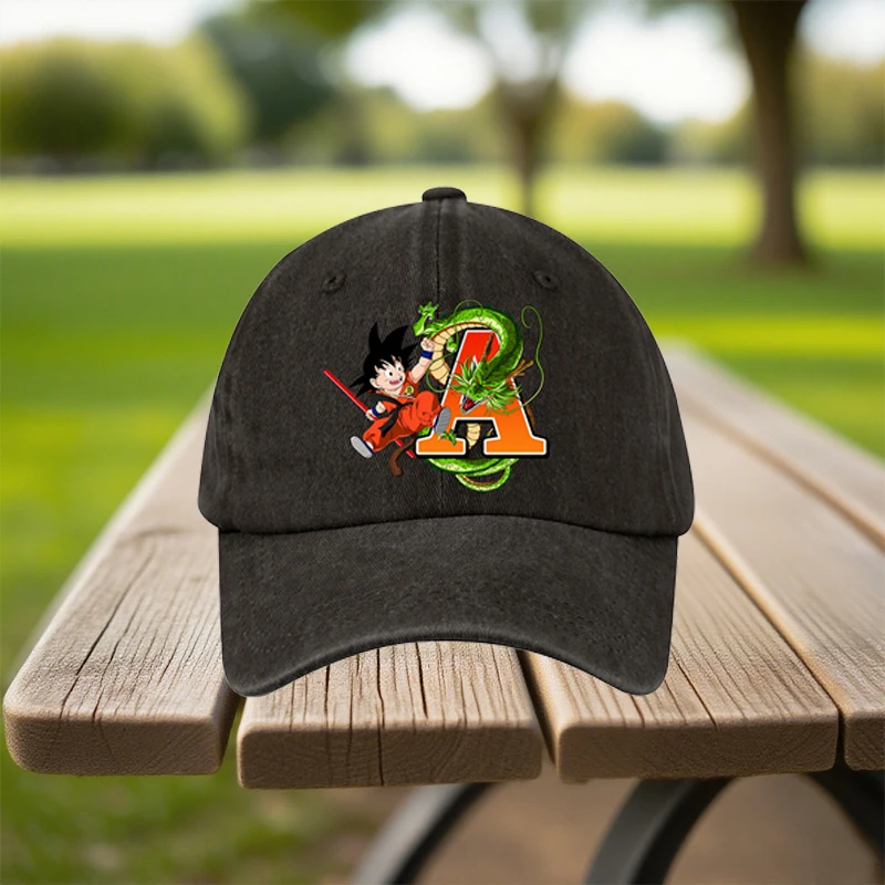 

Dragon Ball Baseball Hat Casual Daily Outdoor Sunshade Hat Washable Anime Pattern Duck Tongue Hat Children's Birthday Gift