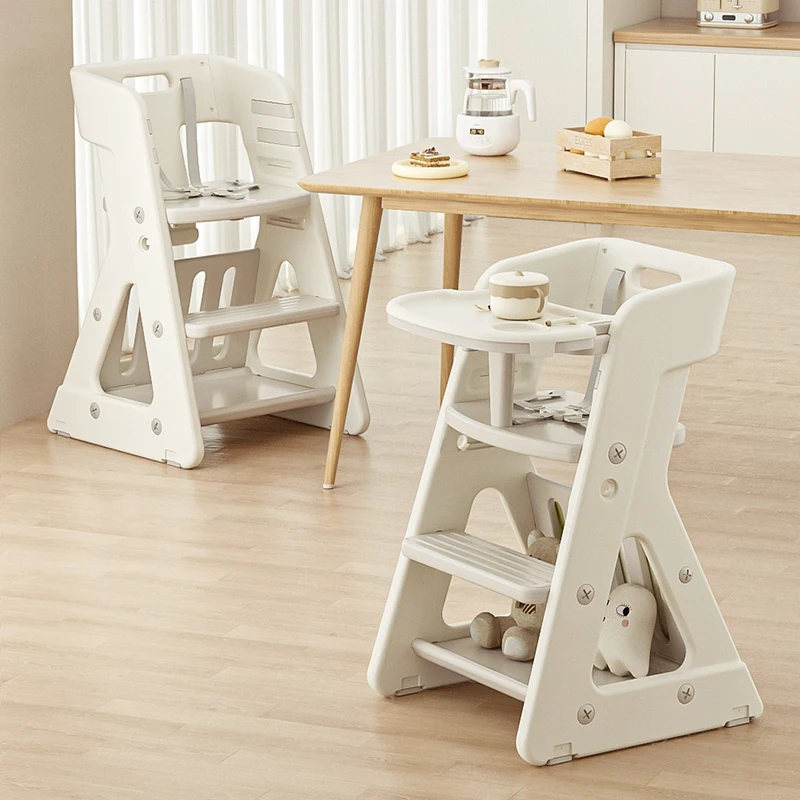 

Bear Baby Feeding High Chair Children's Edible Plastic Children's Chair Baby Dining Baby Multipurpose Bench