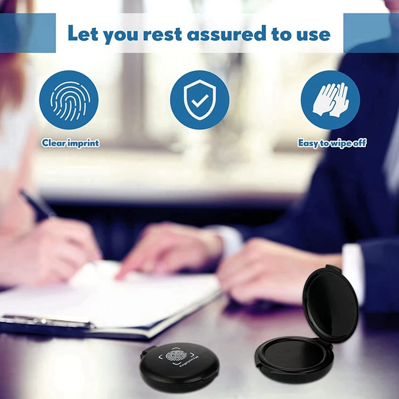 100 шт., чернильные мини-прокладки для отпечатков пальцев