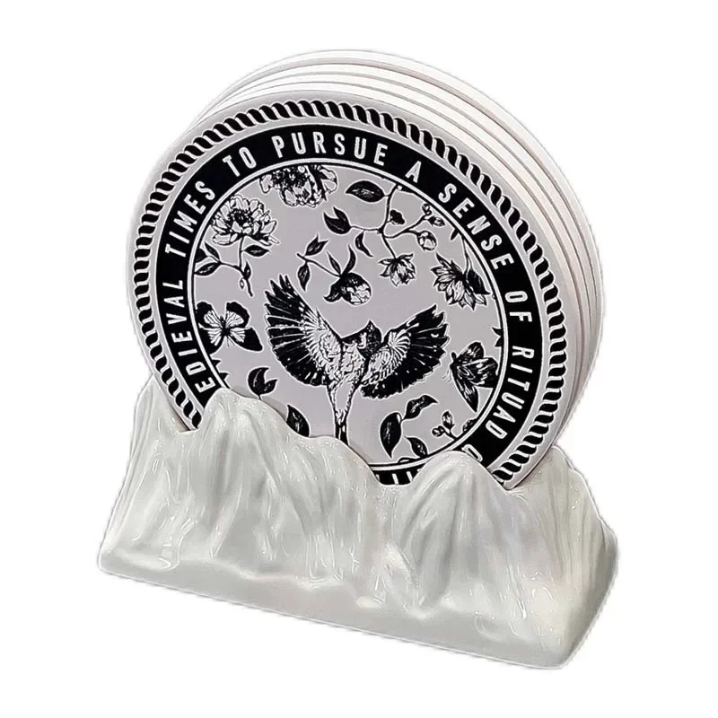 placemat set for household use, kitchen high-value coaster combination, ceramic housewarming gifts