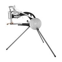 Manual Cobbler Sewing Machine 360° Rotation Hand Crank Leather Sewing Machine Shoemaker Shoe Repair Machine w/ Adjustable Stitch