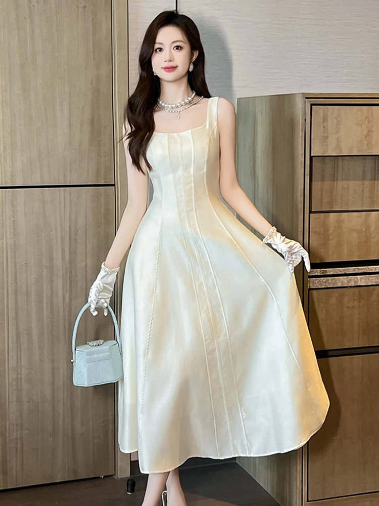 classic elegant prom dresses LaDivine CC415 Long A Line Formal Prom Beaded Dress main image 0