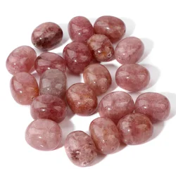 High Quality Natural Strawberry Quartzs Bead 15x20mm Irregular Square Beads Loose Spacer Bead for DIY Bracelet Necklace Earrings