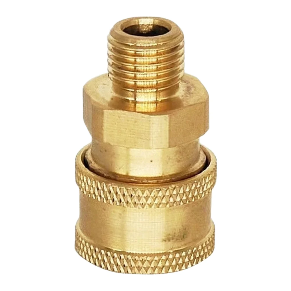 Copper Quick Connect Fitting Supporting High Pressure Washer For Water Tool Attachment via 1/4 Inch Female Thread