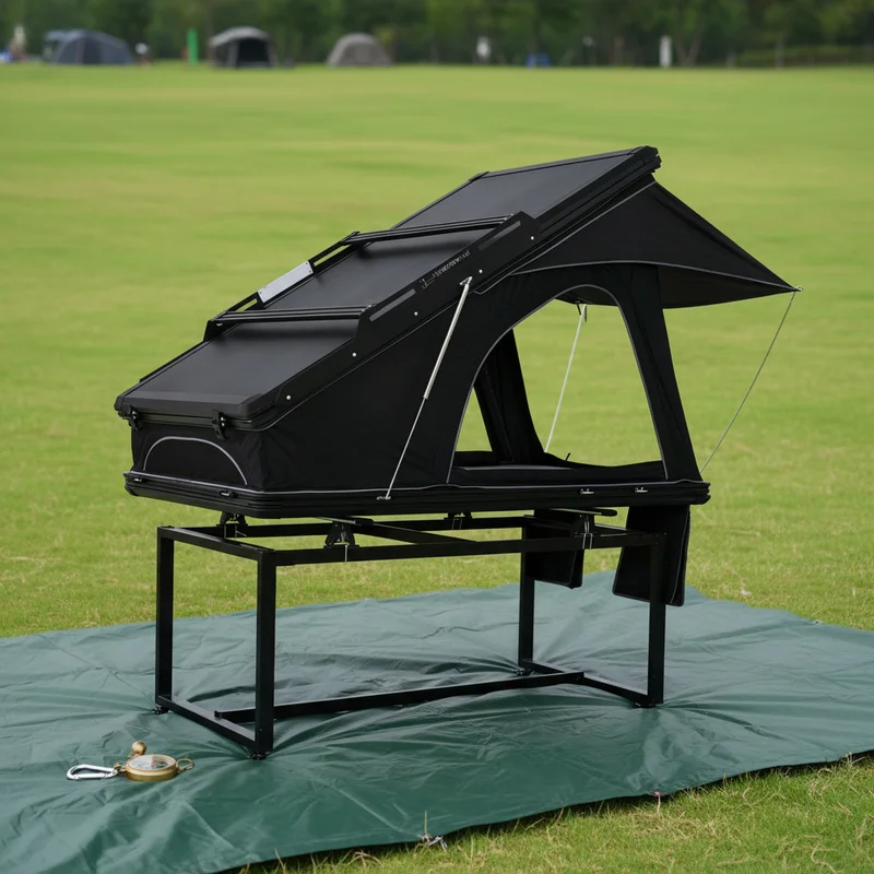 Hot Selling Camouflage All-Weather Pop-Up Rooftop Tent Spacious Quick Setup Waterproof Rip-Stop for SUV Off-Road Camping