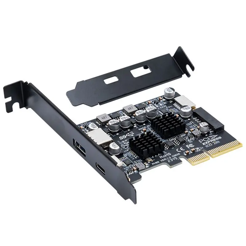 new-ciex4-to-usb32-expansion-card-pci-express-4x-to-usb-32-gen-20gbps-20gb-driver-free-for-win