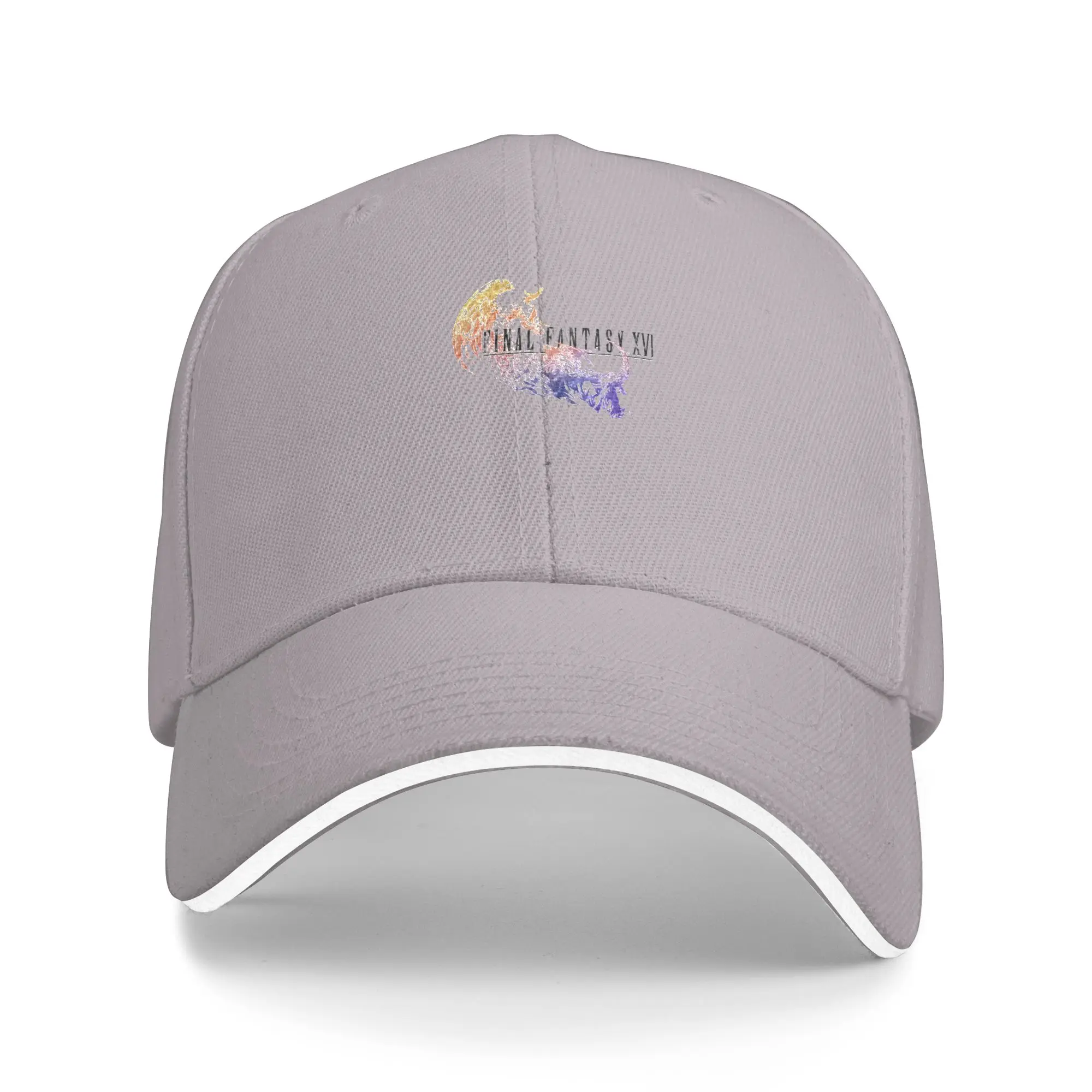 Hot Sale Final Fantasy XVI Distressed Logo Baseball Cap  Gift Brand Man Caps  Pool Party Brand Man Caps
