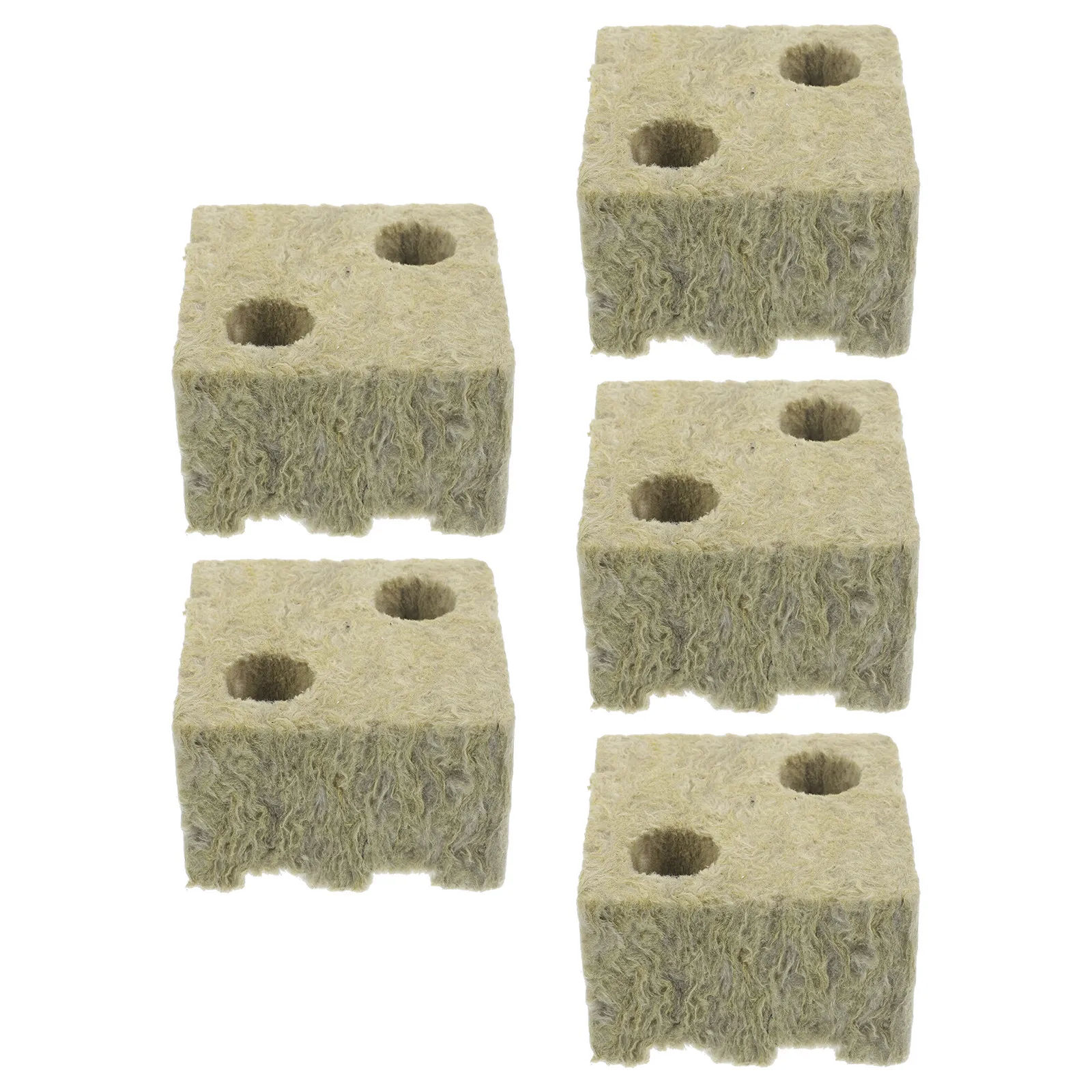 

5 шт. гидропонных кубиков для выращивания растений без почвы, стартовые блоки для рассады, субстрат для сада