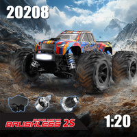 MJX HYPER GO 20208 1/20 2.4G 4WD Brushless 39km/h High Speed RC Car Vechile Models