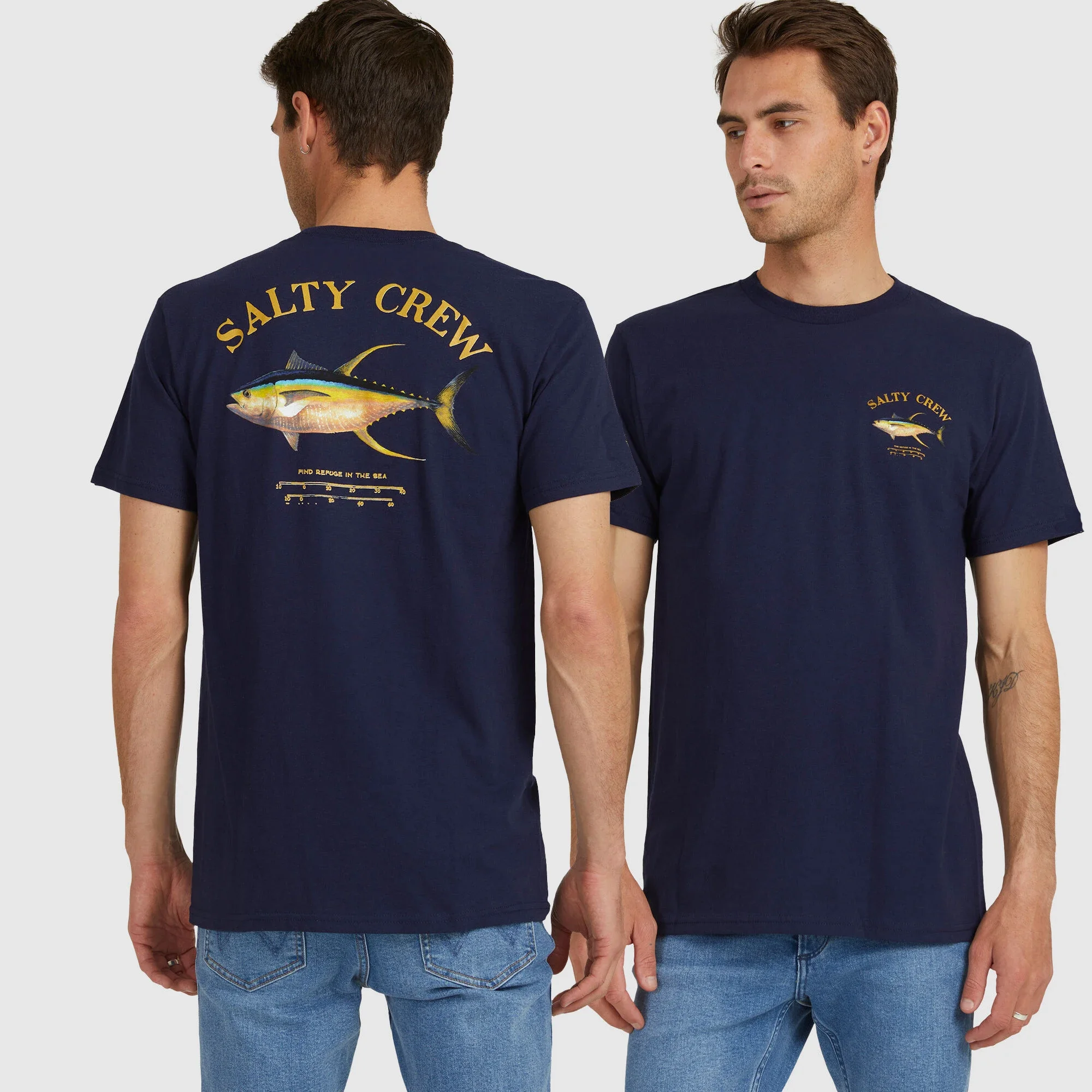 Sleeve Cotton new Yellowfin Tuna Fishing Fisherman Angler Gift T Shirt. Short Sleeve 100% Cotton Casual T-shirts Loose Top S-5xl