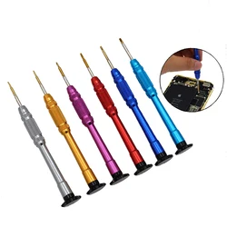 1Pcs Precision Screwdriver T2/T4/T5/T6/Y/Cross/Slotted /Pentalobe / Hex for Watch/Phone/Computer/Glasses DIY Mobile Phone Repair