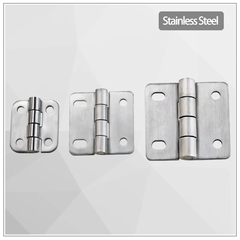 

Waist Hole Butterfly Shaped 304 Stainless Steel Hinge Industrial Automation Equipment Network Box Cabinet Door Hinge Accessories