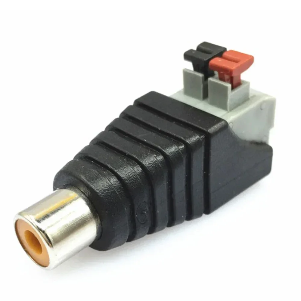 

Professional Male Connector Adapter Plugs for Speaker Wire Cable Secure and Easy to Install (80 characters)