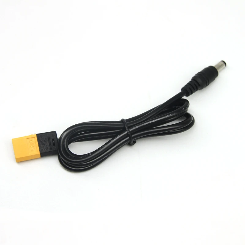 XT60 / XT30 / DC5525 Power Cable 10A 100cm Conversion plugs connector Cable for FPV Battery
